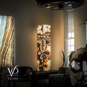 Sahara Onyx Floor Lamp (Exotic Polished Floor Lamp #3)