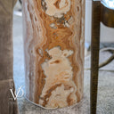 Sahara Onyx Floor Lamp (Cylinder #1) - Floor Lamp