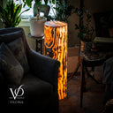Sahara Onyx Floor Lamp (Cylinder #1) - Floor Lamp