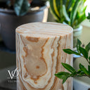 Sahara Onyx Floor Lamp (Cylinder #1) - Floor Lamp