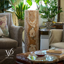 Sahara Onyx Floor Lamp (Cylinder #1) - Floor Lamp