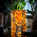 Sahara Onyx Floor Lamp (Cylinder #1) - Floor Lamp