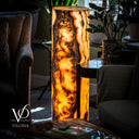 Sahara Onyx Floor Lamp (Cylinder #1) - Floor Lamp
