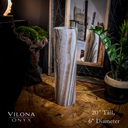 Sahara Onyx Cylinder Table Lamp (Medium) #12 - Desk Lamp