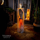 Sahara Onyx Cylinder Table Lamp (Medium) #13 - Desk Lamp