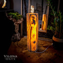 Sahara Onyx Cylinder Table Lamp (Medium) #15 - Desk Lamp