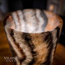 Sahara Onyx Cylinder Table Lamp #24 - Desk Lamp