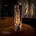 Sahara Onyx Cylinder Table Lamp #24 - Desk Lamp