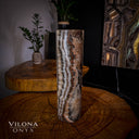Sahara Onyx Cylinder Table Lamp #24 - Desk Lamp