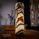 Sahara Onyx Cylinder Table Lamp #26 - Desk Lamp