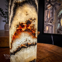 Sahara Onyx Cylinder Table Lamp #26 - Desk Lamp