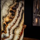 Sahara Onyx Cylinder Table Lamp #26 - Desk Lamp