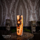 Sahara Onyx Cylinder Table Lamp #29 - Desk Lamp