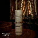 Sahara Onyx Cylinder Table Lamp #31 - Desk Lamp