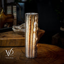 Sahara Onyx Lamp (Cylinder Table Lamp #34) - Desk Lamp