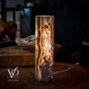 Sahara Onyx Lamp (Cylinder Table Lamp #35) - Desk Lamp