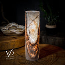 Sahara Onyx Lamp (Cylinder Table Lamp #36) - Desk Lamp