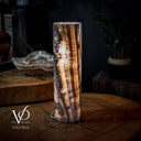 Sahara Onyx Lamp (Cylinder Table Lamp #37) - Desk Lamp