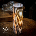 Sahara Onyx Lamp (Cylinder Table Lamp #37) - Desk Lamp