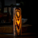 Sahara Onyx Lamp (Cylinder Table Lamp #37) - Desk Lamp