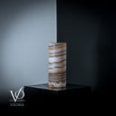 Sahara Onyx Lamp (Cylinder Table Lamp #48) - Desk Lamp