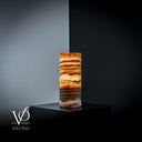 Sahara Onyx Lamp (Cylinder Table Lamp #48) - Desk Lamp