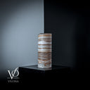 Sahara Onyx Lamp (Cylinder Table Lamp #49) - Desk Lamp