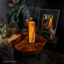 Sahara Onyx Cylinder Table Lamp #6 - Desk Lamp