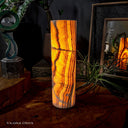 Sahara Onyx Cylinder Table Lamp #6 - Desk Lamp