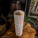 Sahara Onyx Cylinder Table Lamp #6 - Desk Lamp