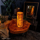 Sahara Onyx Cylinder Table Lamp #4 - Desk Lamp