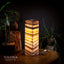 Sahara Onyx Square Crystal Table Lamp #2 - Desk Lamp