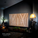 Exotic Sahara Onyx Wall Panels #4 (Quad) - Floor Lamp
