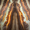 Exotic Sahara Onyx Wall Panels #4 (Quad) - Floor Lamp