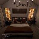 Sahara Onyx Wall Panels Set (Exotic #1) - Wall Panel