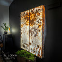 Exotic Sahara Onyx Wall Panels #3 - Floor Lamp