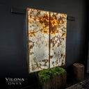 Exotic Sahara Onyx Wall Panels #3 - Floor Lamp