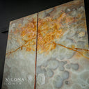 Exotic Sahara Onyx Wall Panels #3 - Floor Lamp