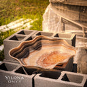 Tangerine Crystal (Onyx Bowl #4) - Onyx Bowl