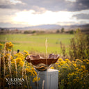 Tangerine Crystal Onyx Bowl #5 - Onyx Bowl