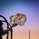 Tangerine Crystal Onyx Bowl #6 - Onyx Bowl
