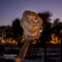 Tangerine Crystal Onyx Bowl #6 - Onyx Bowl