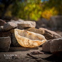 hand carved Tangerine Crystal (Onyx Bowl #7)