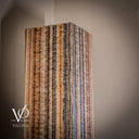 Tangerine Crystal (Onyx Floor Lamp #1) - Floor Lamp