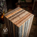 Tangerine Crystal Onyx Floor Lamp (Medium) - Floor Lamp