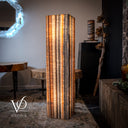 Tangerine Crystal Onyx Floor Lamp (Medium) - Floor Lamp