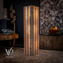 Tangerine Crystal Onyx Floor Lamp (Medium) - Floor Lamp