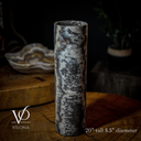 Tangerine Crystal (Onyx Table Lamp #33) - Desk Lamp