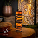 Tangerine Crystal (Onyx Table Lamp #38) - Desk Lamp