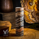 Tangerine Crystal (Onyx Table Lamp #42) - Desk Lamp